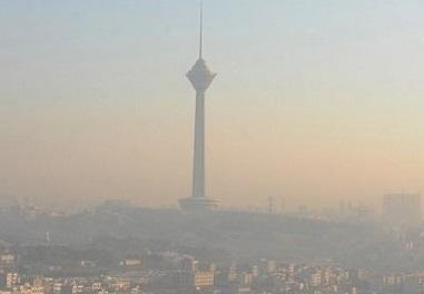 تداوم آلودگی هوای تهران طی امروز تداوم آلودگی هوای تهران طی امروز